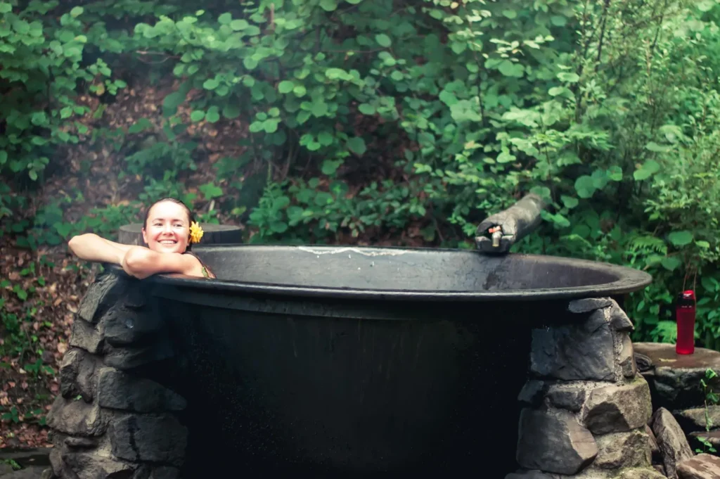 mini portable hot tub
